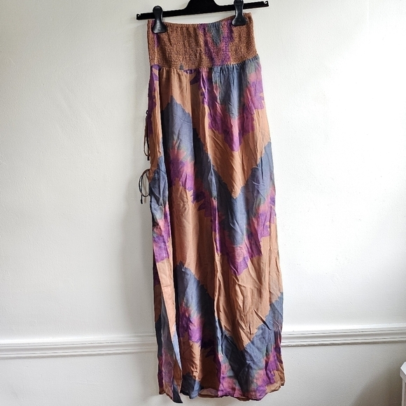 New VIX SWIMWEAR Kamau Aina Long Swim Beach Cover-Up Maxi Dress NWT XS - Picture 12 of 13